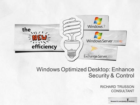 Windows Optimized Desktop: Enhance Security & Control.