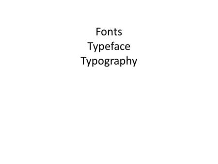 Fonts Typeface Typography. Leading Spacing between lines.