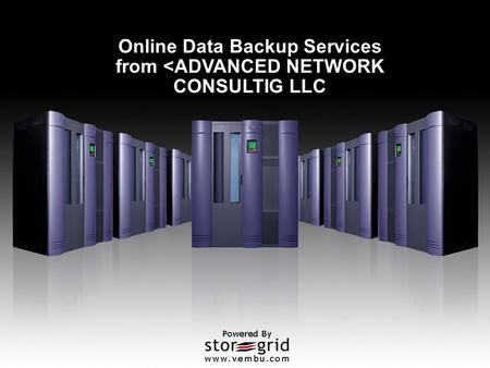 Online Data Backup Services from 