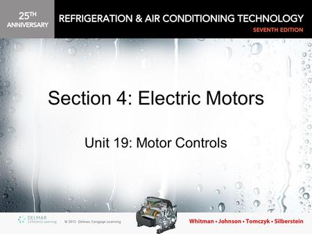 Section 4: Electric Motors