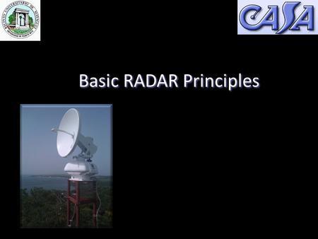 Basic RADAR Principles Prof. Sandra Cruz-Pol, Ph.D. Electrical and Computer Engineering UPRM.