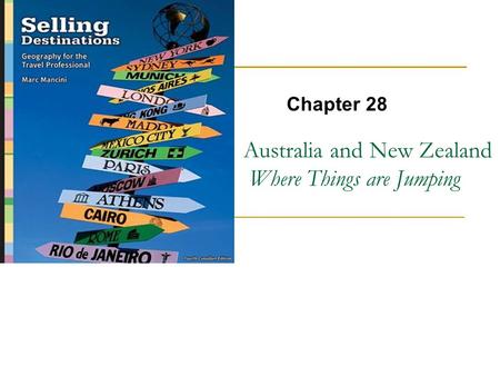 Australia and New Zealand Where Things are Jumping