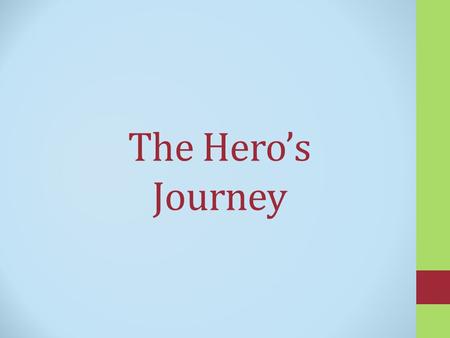 The Hero’s Journey. Hero of Star Wars Luke Skywalker.