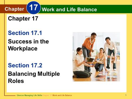 17 Chapter 17 Section 17.1 Success in the Workplace Section 17.2