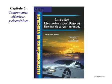 Capítulo 3. Componentes eléctricos y electrónicos © ITES-Paraninfo.