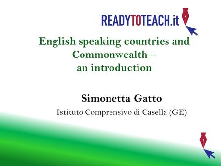 English speaking countries and Commonwealth – an introduction