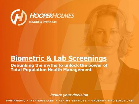 Biometric & Lab Screenings