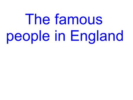 The famous people in England. Sir Henry Morgan ca. 1635 – 1688.