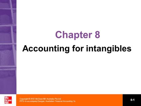 Accounting for intangibles