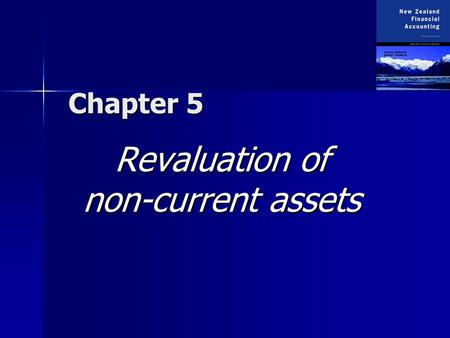 Revaluation of non-current assets
