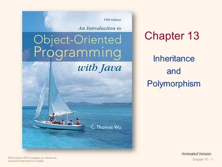 Introduction to OOP with Java 4th Ed, C. Thomas Wu