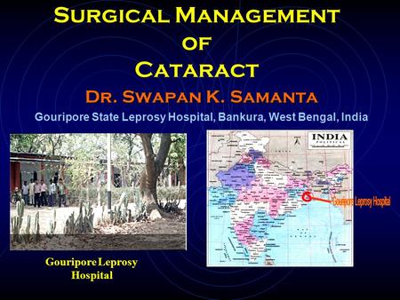 Surgical Management of Cataract