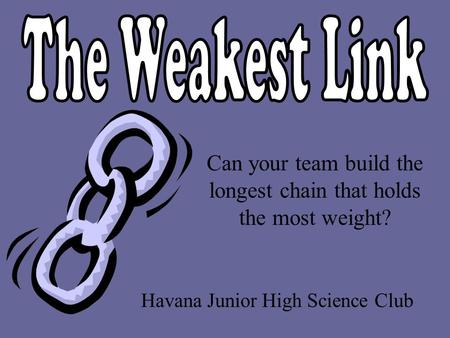 Havana Junior High Science Club