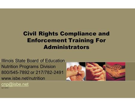 Civil Rights Compliance and Enforcement Training For Administrators