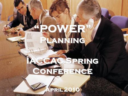 IACCAC Spring Conference