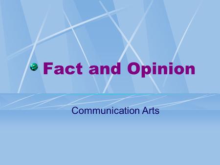 arts and communication