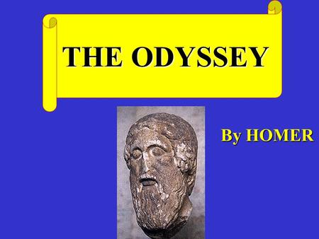 THE ODYSSEY By HOMER.