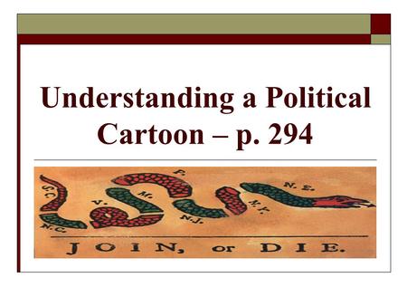 Analyzing Political Cartoons - ppt video online download