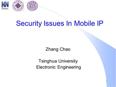 Security Issues In Mobile IP