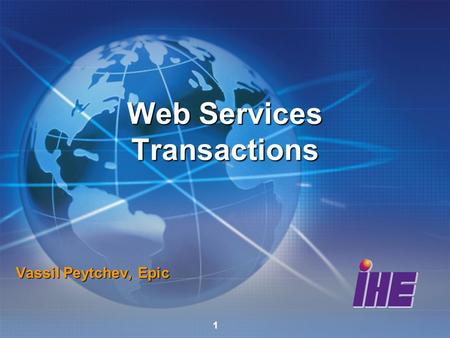 Web Services Transactions