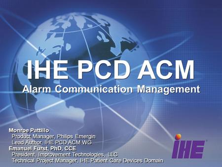 Alarm Communication Management