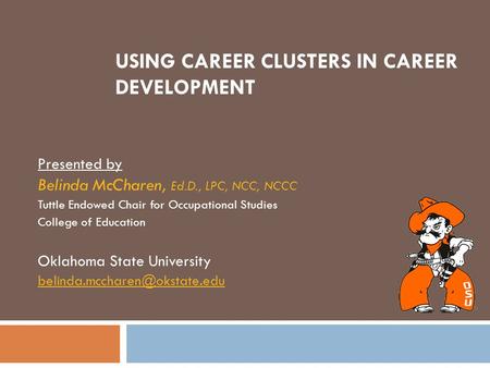 Using Career Clusters In Career Development