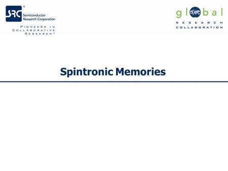 Spintronic Memories.