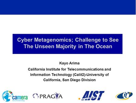 Cyber Metagenomics; Challenge to See The Unseen Majority in The Ocean