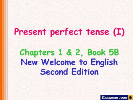 Present perfect tense (I)