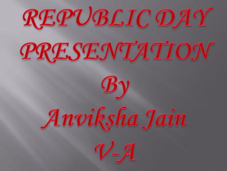 presentation on republic day download
