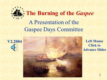 A Presentation of the Gaspee Days Committee