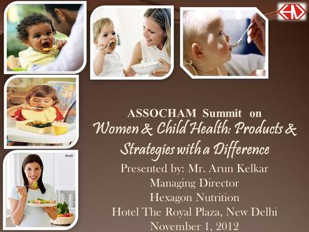 Women & Child Health: Products & Strategies with a Difference