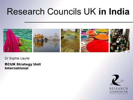 Research Councils UK in India