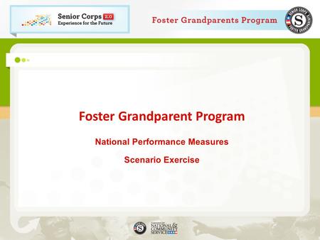 Foster Grandparent Program
