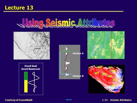 Using Seismic Attributes