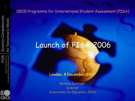 OECD Programme for International Student Assessment (PISA)