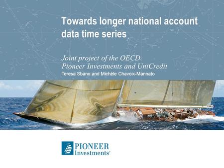 Towards longer national account data time series
