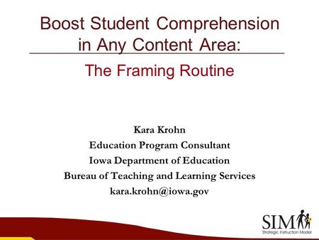 Boost Student Comprehension in Any Content Area: