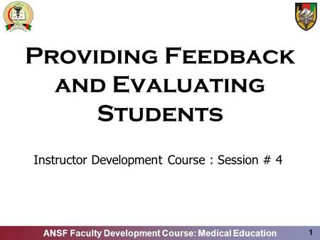 Providing Feedback and Evaluating Students