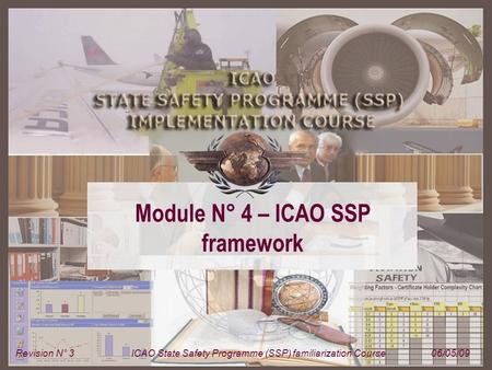 Module N° 4 – ICAO SSP framework