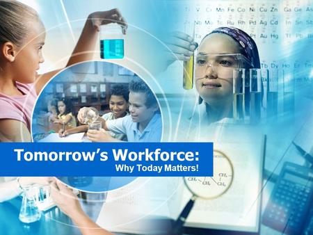 Tomorrows Workforce: Why Today Matters!. Approximately 60% of todays students are disconnected by the time they reach their 9 th year of education.