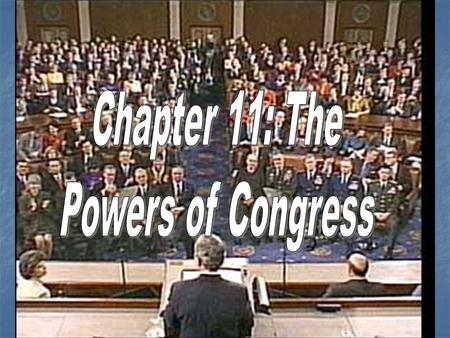 Where Does Congress Power Come From? Article I Article I The U.S. Supreme Court tells them what they are not allowed to do… The U.S. Supreme Court tells.