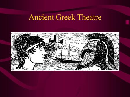 Ancient Greek Theatre.