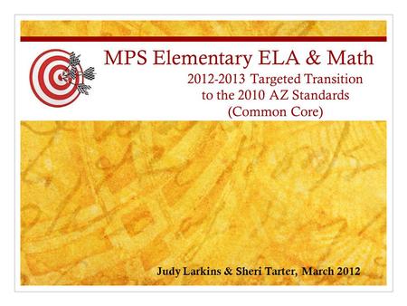 MPS Elementary ELA & Math
