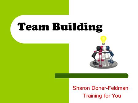 Sharon Doner-Feldman Training for You