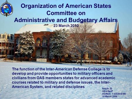 The function of the Inter-American Defense College is to develop and provide opportunities to military officers and civilians from OAS members states for.
