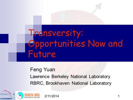 Transversity: Opportunities Now and Future