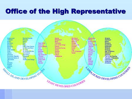 Office of the High Representative. Mandate of the OHRLLS The Office was established on the recommendation of the UN Secretary- General by the General.