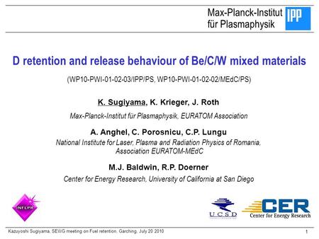 D retention and release behaviour of Be/C/W mixed materials