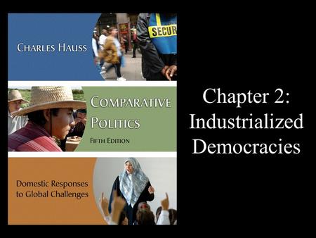 Chapter 2: Industrialized Democracies. Industrialized Democracy – the richest countries with advanced economies and liberal states.